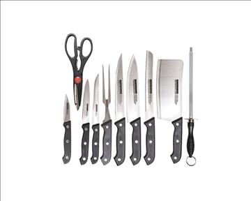 سرویس چاقوی آشپزخانه 10 پارچه کد 20105